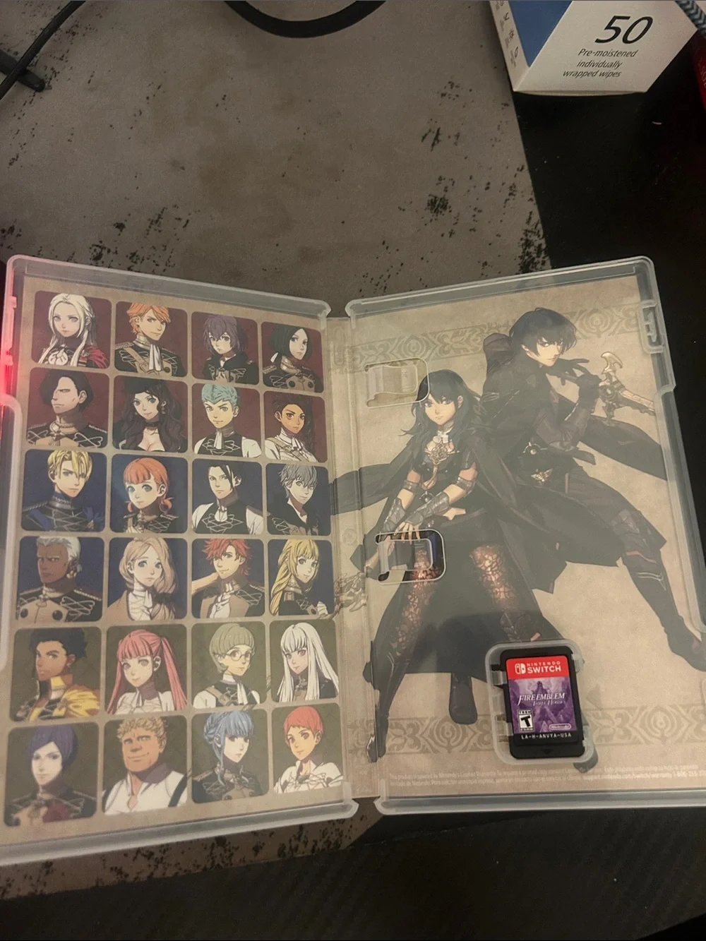 Nintendo Fire Emblem: Three Houses – Purple and Red Cover